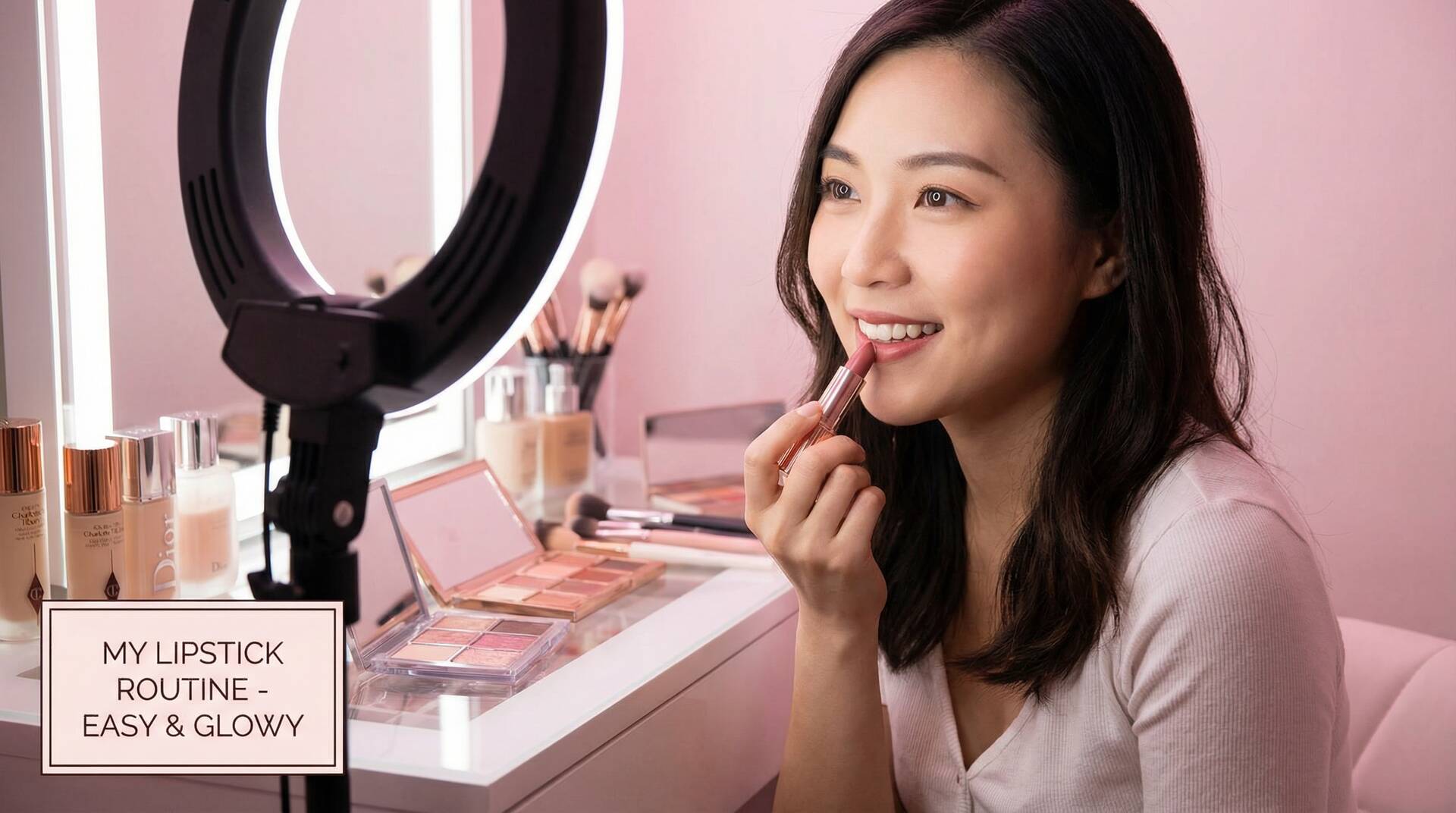 国产自拍美妆视频教程